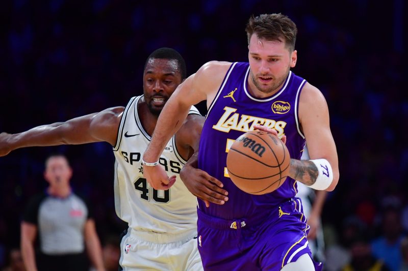 Luka Doncic leads Lakers past Spurs as Victor Wembanyama fouls out